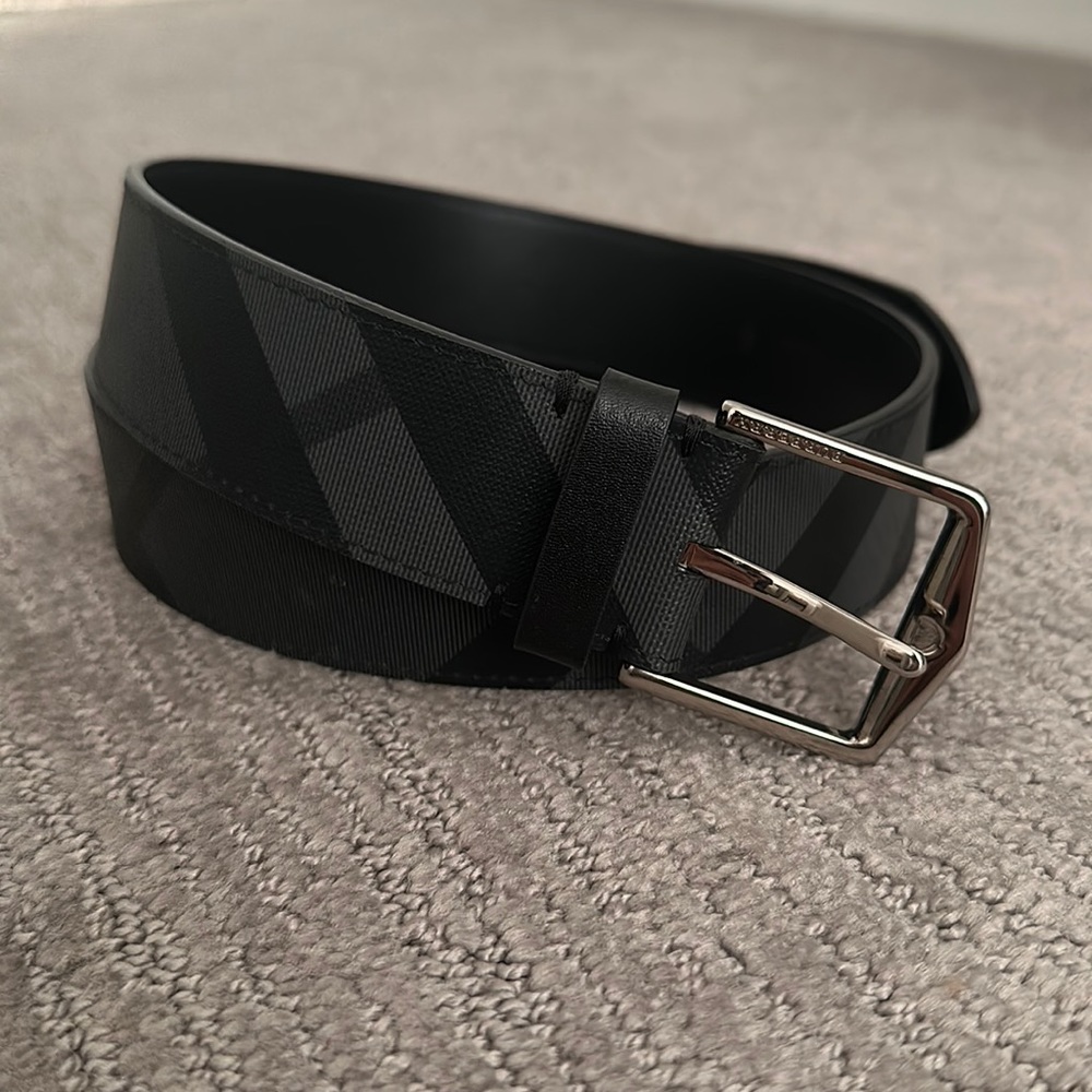Burberry Black Belt